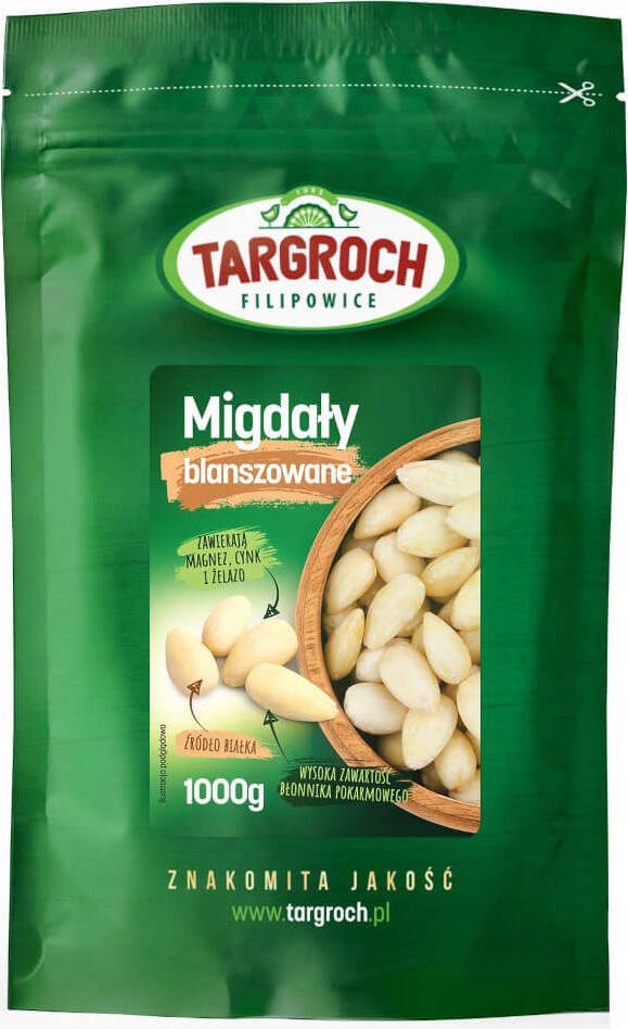 Targroch Blanšírované Mandle 1000 g