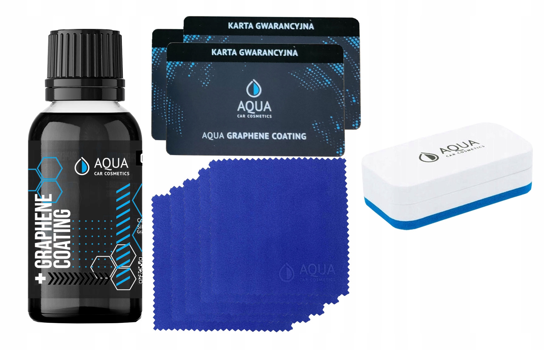 Aqua Graphene Coating 100 ml – keramická vrstva s grafénom aplikátory