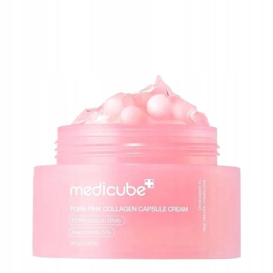 Medicube Pdrn Pink Collagen Pleťový Krém S Kapslemi 55 G