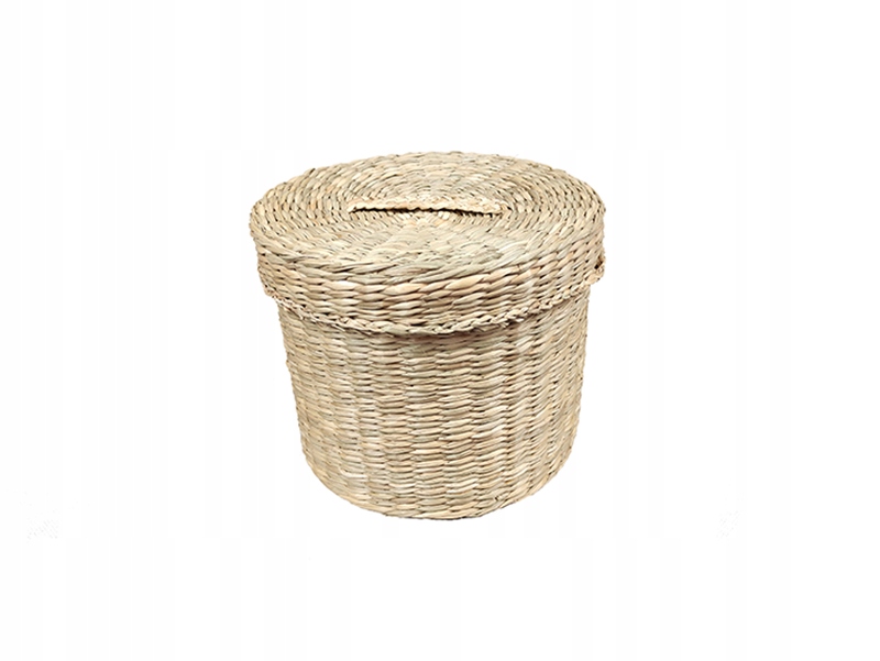 

Pudełko pojemnik z trawy morskiej O15xH11cm M