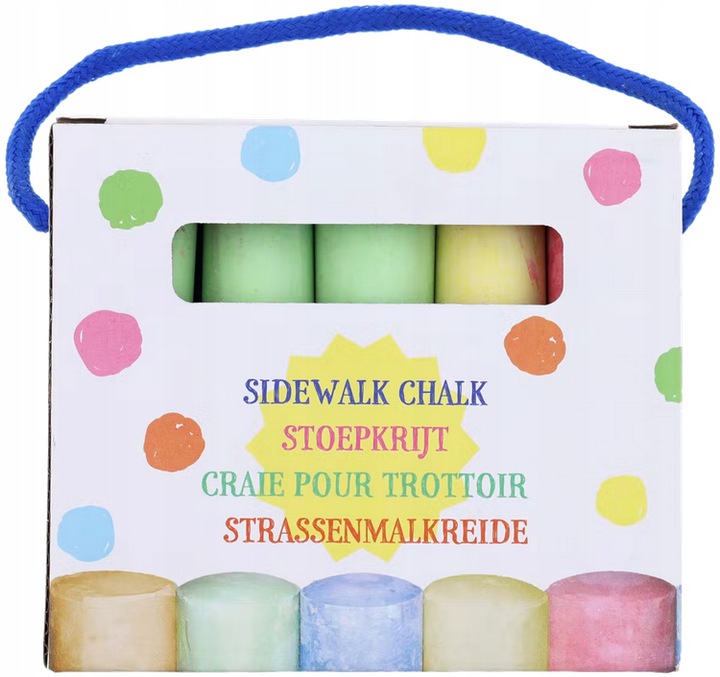 

Kreda Chodnikowa Kolorowa Gruba 15 Sztuk