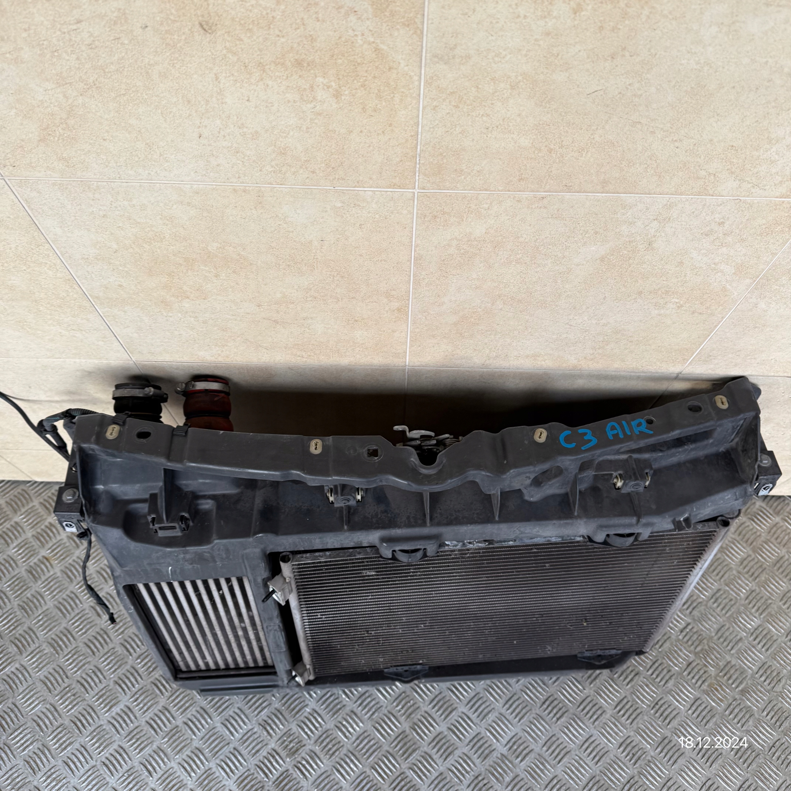 radiator CITROEN C3 AIRCROSS 2018 ROK