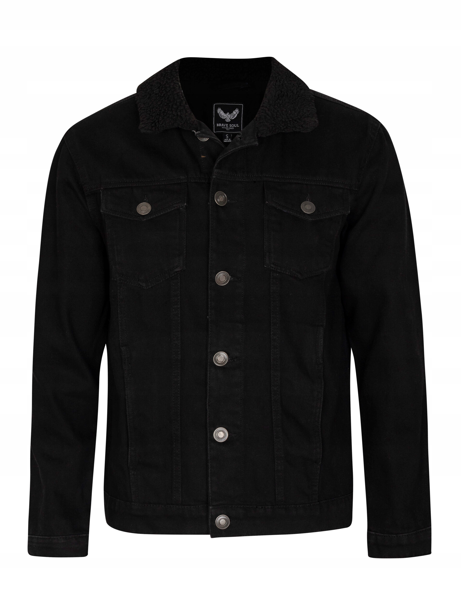 

Brave Soul Kurtka Męska Jeans Czarny roz. M