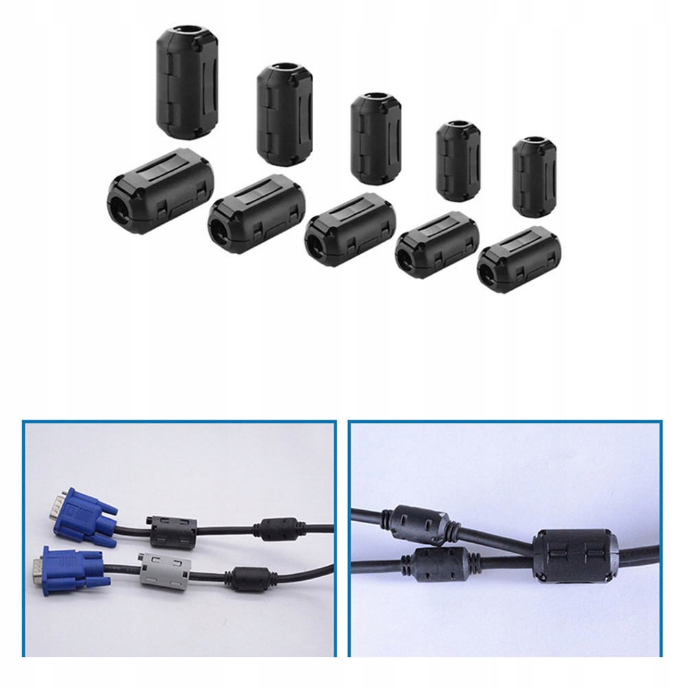 20 SZTUK/5 ZESTAWÓW LINII VGA ZABEZPIECZAJĄCYCH ZAKŁĘCENIAMI Model 12614298