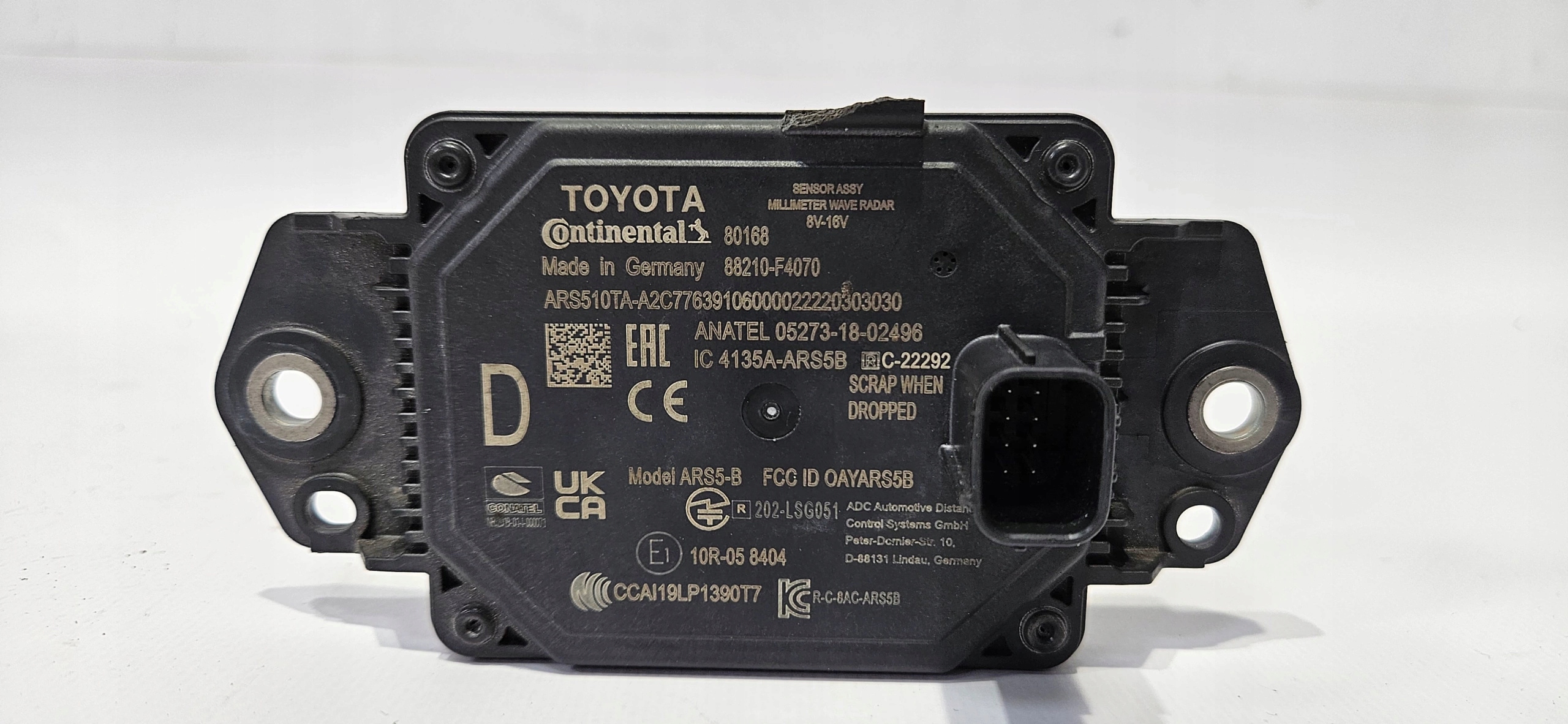 RADAR DISTRONIC ACC TOYOTA CHR C-HR LIFT Originale