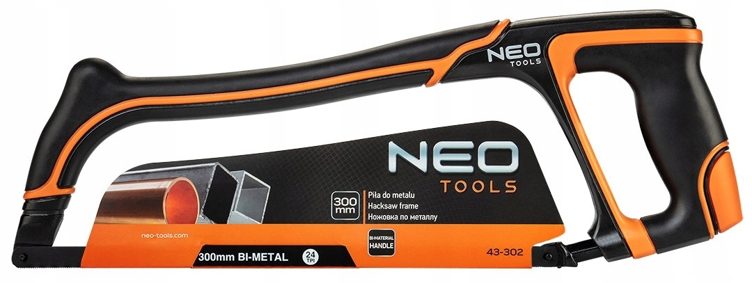 NEO PIŁA RĘCZNA DO METALU BRZESZCZOT 300MM DWUKOMPONENTOWY UCHWYT 43-302 Marka Neo Tools