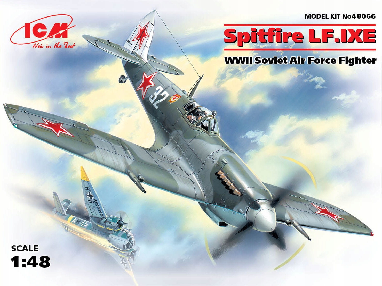 Spitfire Lf.ixe 1:48 ICM 48066