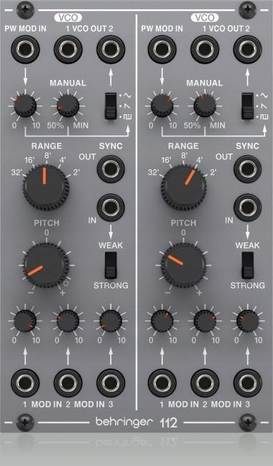Behringer 112 Dual Vco – legendární modul Dual Vco ve formátu eurorack