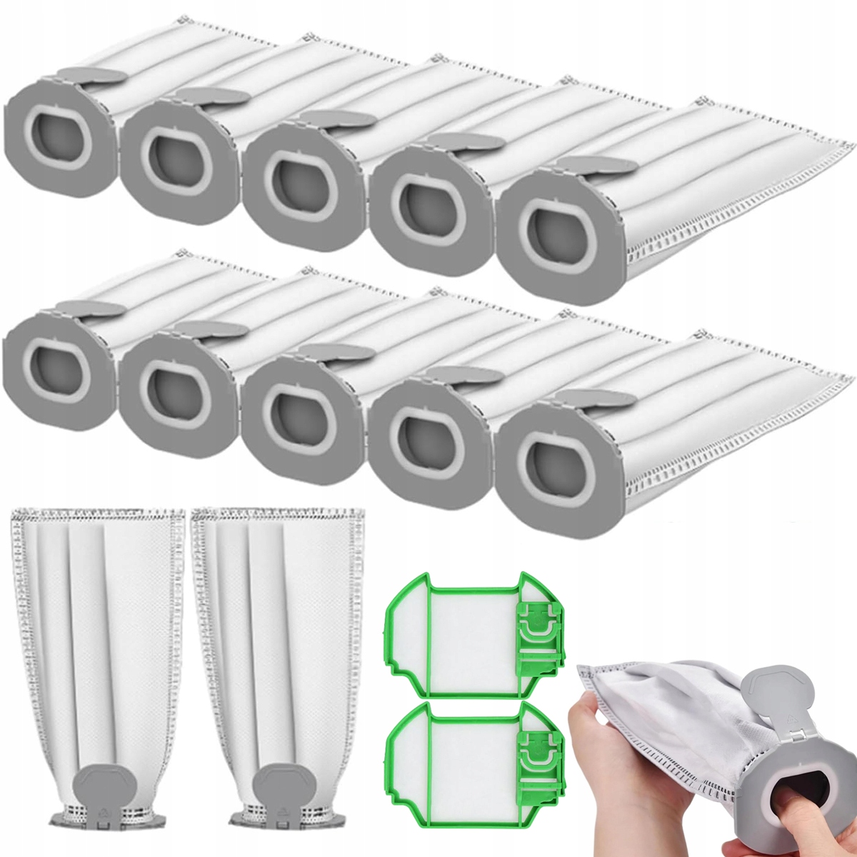 Pytle FP7 Vorwerk Kobold FP7/VK7 12 ks