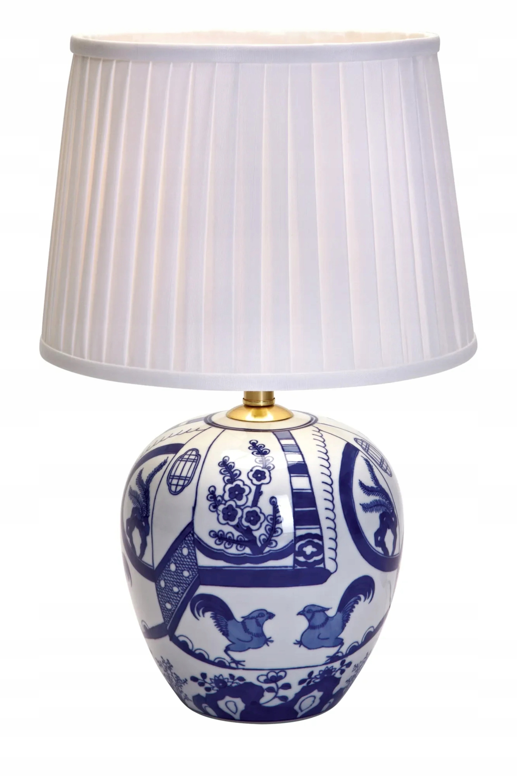 Markslöjd Göteborg stolná lampa modrá 48 cm