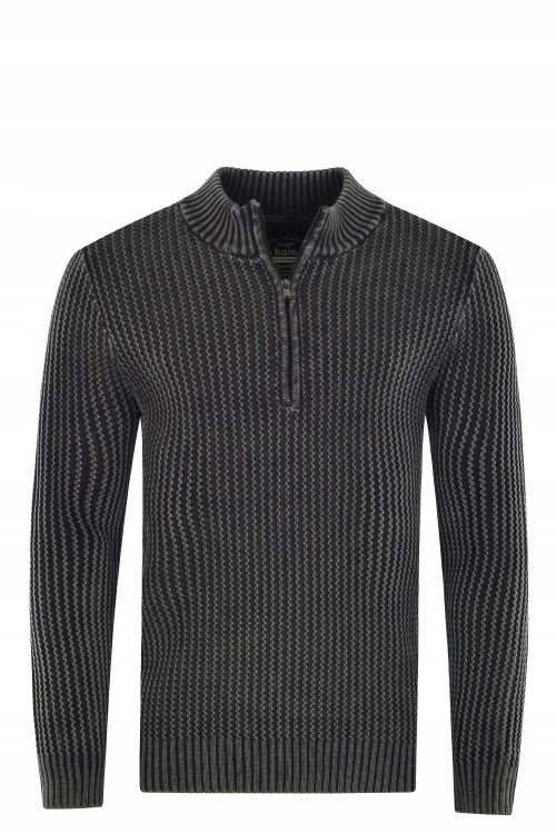 Hajo Velké Velikosti Bavlněný Rozepínací Svetr Na Prsa Vzor 4XL obvod 138 Cm