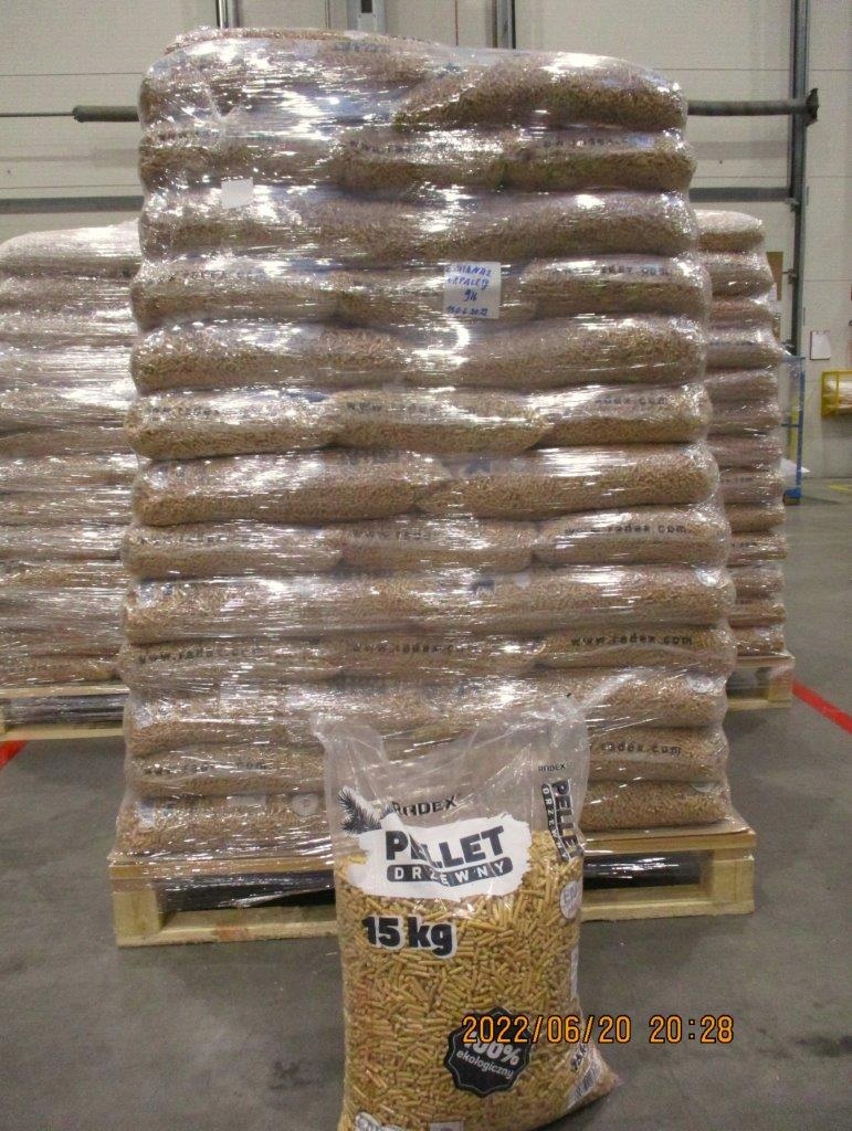 PELLET IGLASTY OPAKOWANIE 990 KG EN A1 PL 065 Marka Radex