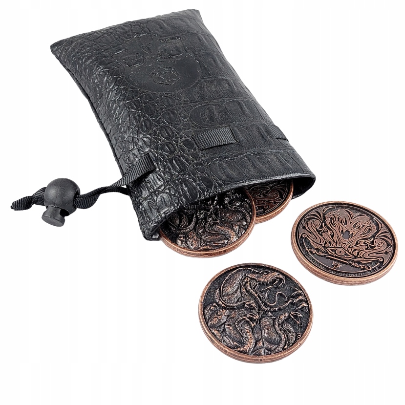 MITOLOGIA CTHULHU - YIG MIEDZIANA MONETA 1 SZT LARP RPG Producent RGFK