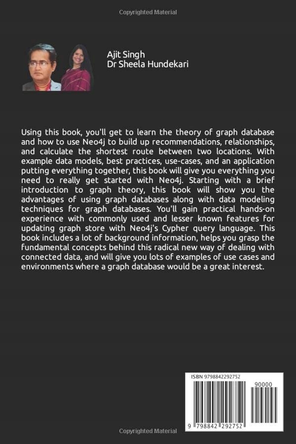 Hundekari, Dr Sheela Neo4j Graph Database: 2nd Edition Język publikacji angielski