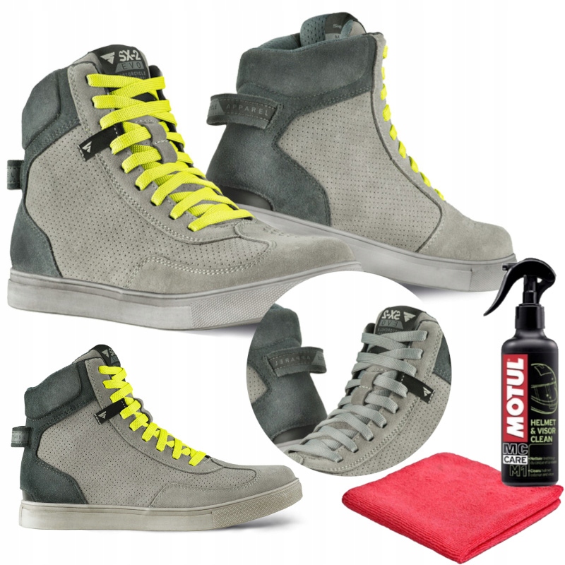 Buty motocyklowe SHIMA SX-2 EVO Grey 48