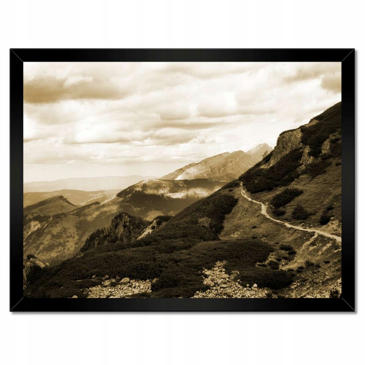 Plakáty v rámu 40x30 Tatry Polské hory Pohled