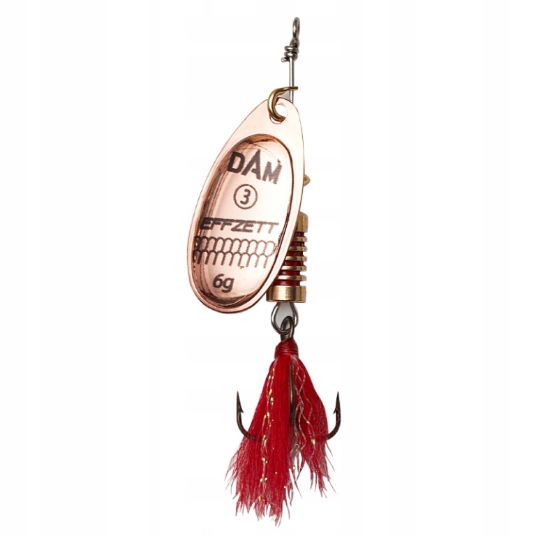 Effzett Błystka Spinner Dressed 6g 3 Copper
