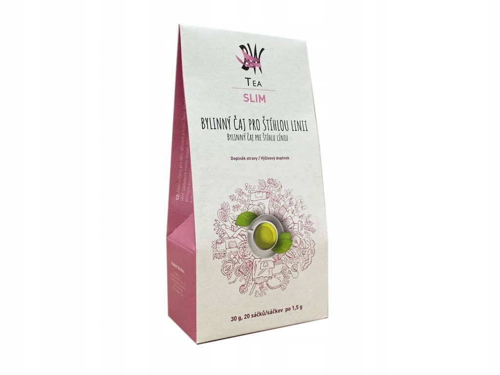 Levně Bw Tea Slim čaj na hubnutí 20 x 1,5 g