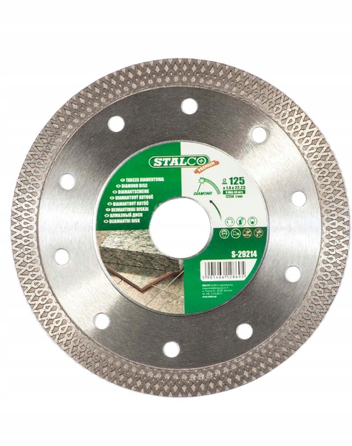 

Stalco Tarcza Diamentowa 125mm x1,4mm Ceramic
