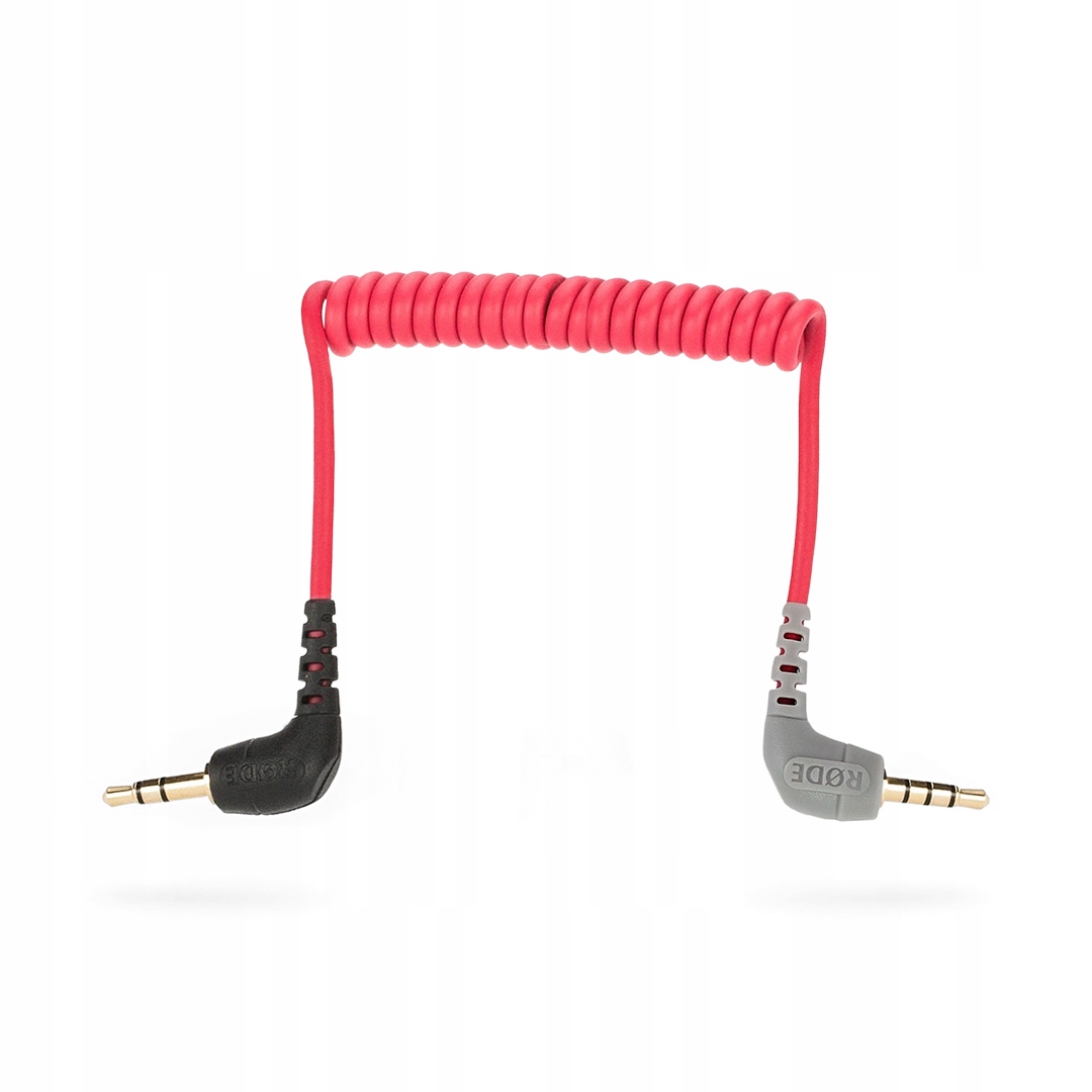 Kabel jack 3,5 mm - jack 3,5 mm Røde 0,4 m