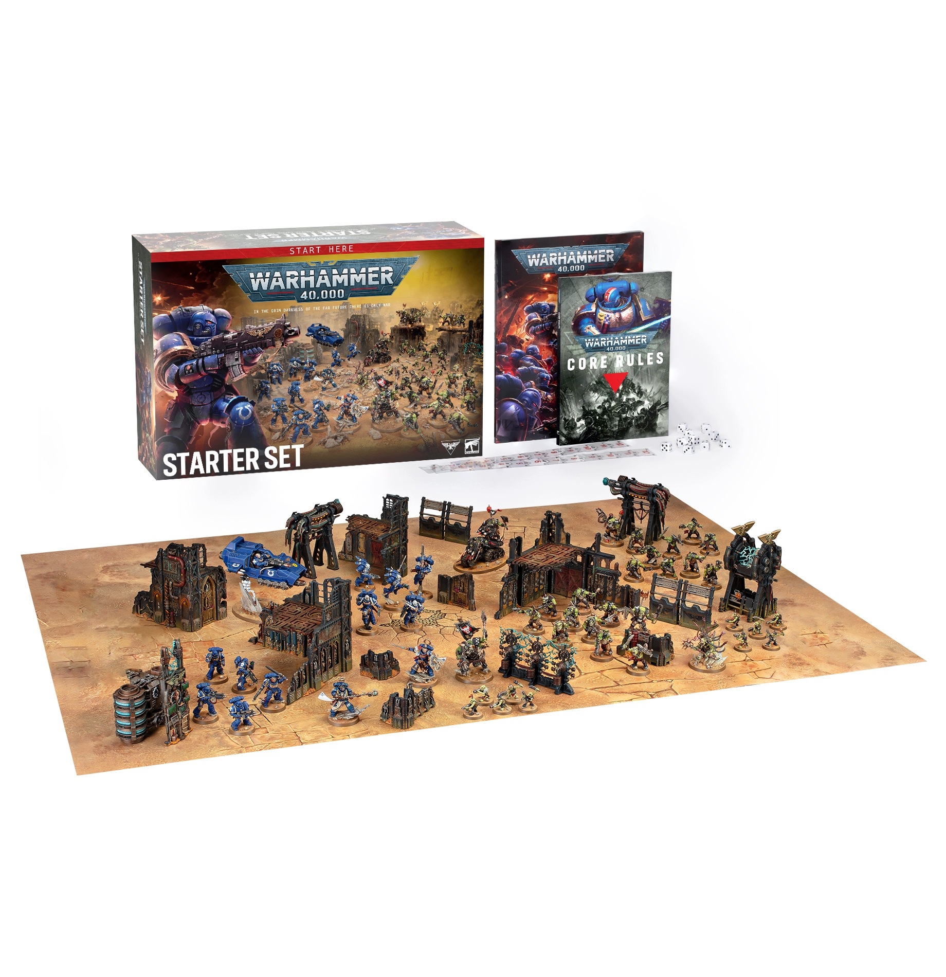 Warhammer 40000: Starter Set (english) pre-order New