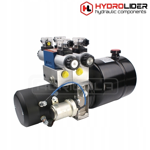 1.12.00.212 - Блок питания гидравлический комплект 12V 1.6 KW 2. 5CM3 6L