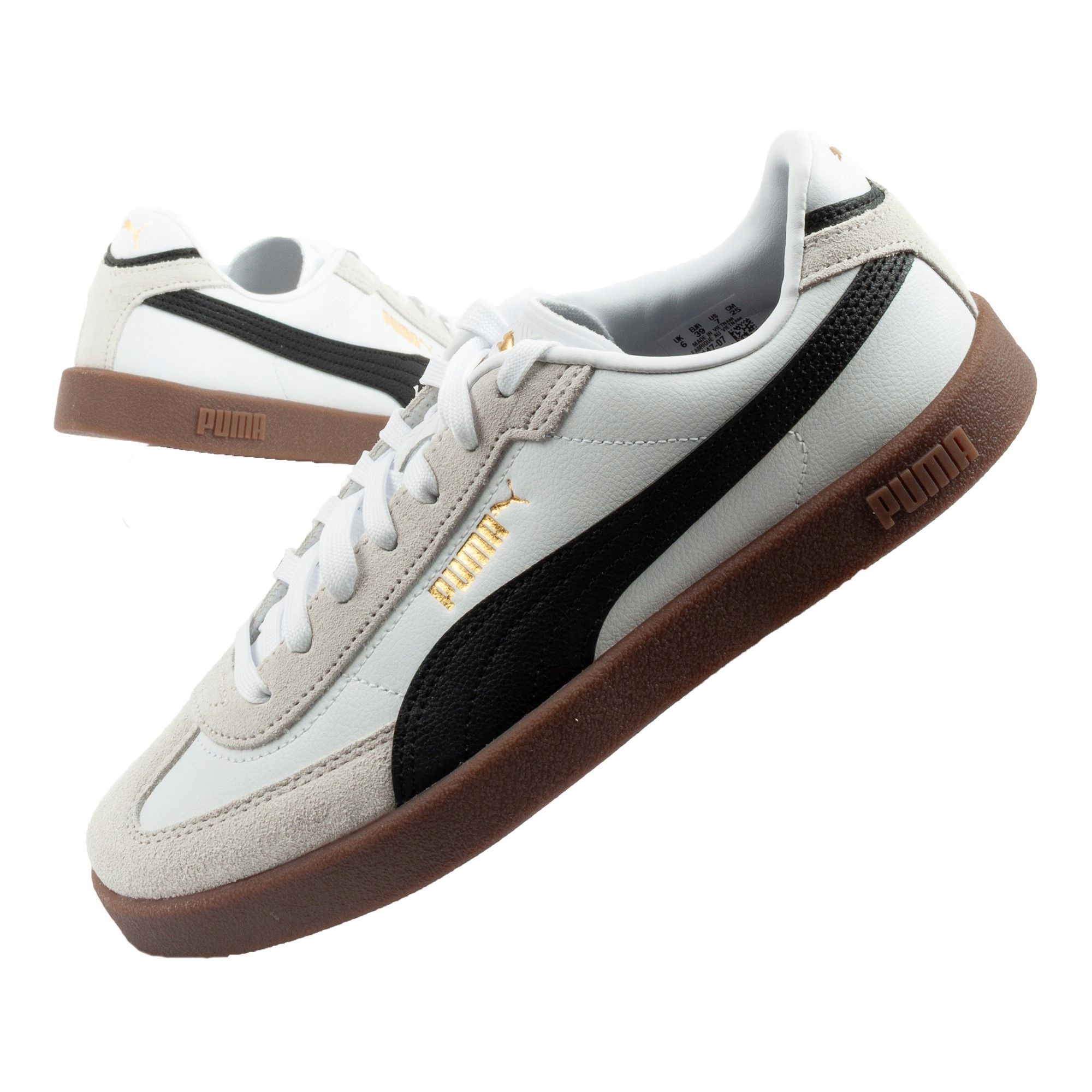 Pánské sportovní boty Puma Club II Era vel.44 kožené tenisky bílé