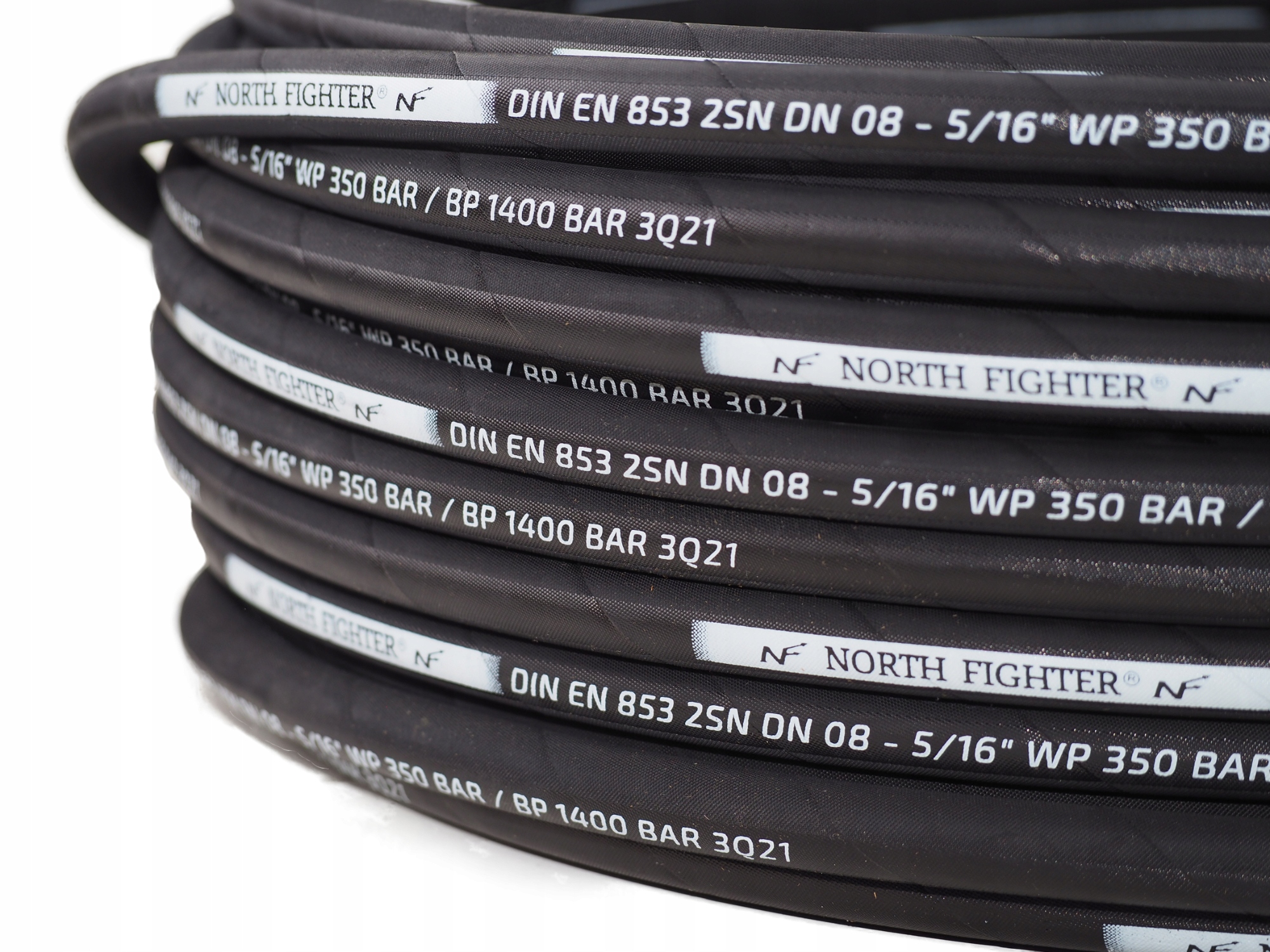 

Wąż hydrauliczny na metry 2SN Dn 8mm 5/16 350 Bar