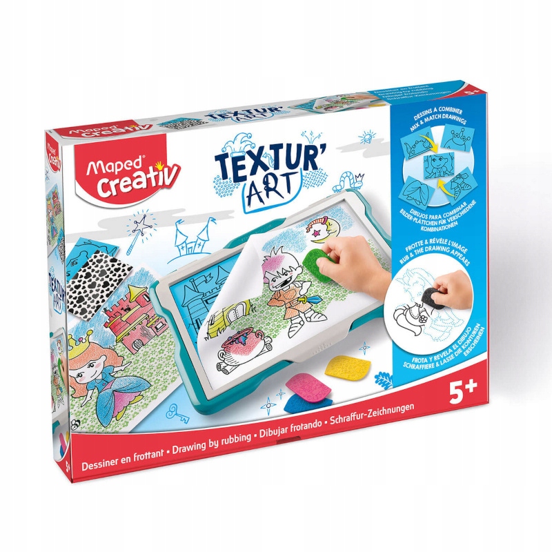 Tablica CREATIV TEXTUR'ART odrysowywa/teksturow