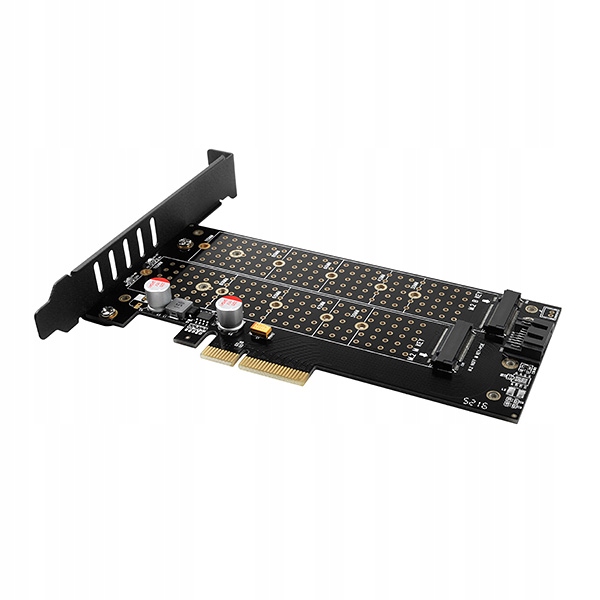 Karta rozszerzeń adapter SSD M.2 NVMe M-Key PCIE 6 Kod producenta PCEM2-D z red systems