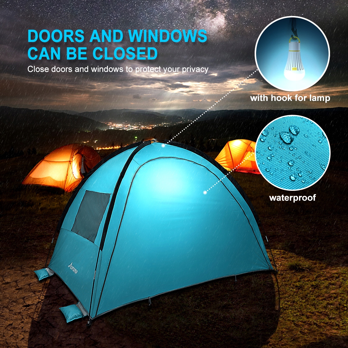 SKŁADANY NAMIOT PLAŻOWY PRZENOŚNY DASZEK PRZECIWSŁONECZNY NA KEMPING Z RODZINĄ Model 14521020