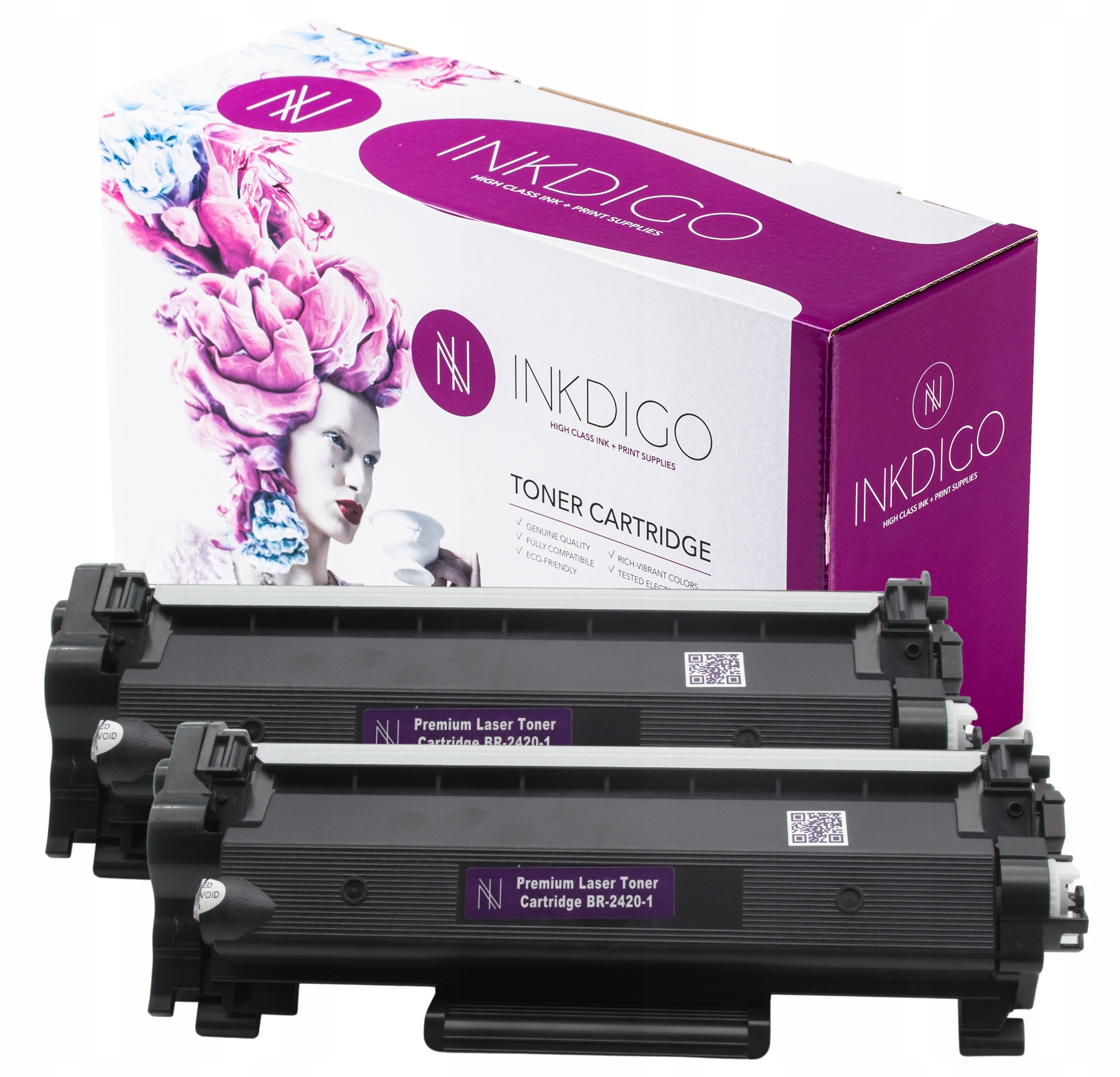

2x Toner do Brother DCP-L2530DW DCP-L2550DN TN2420