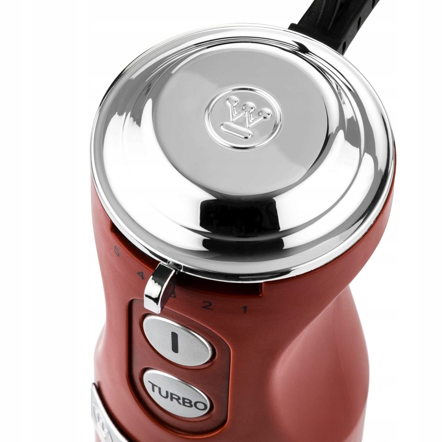 WESTINGHOUSE Retro Blender 600W 4 Prędkości Turbo Stal Czerwony — miniatura 3