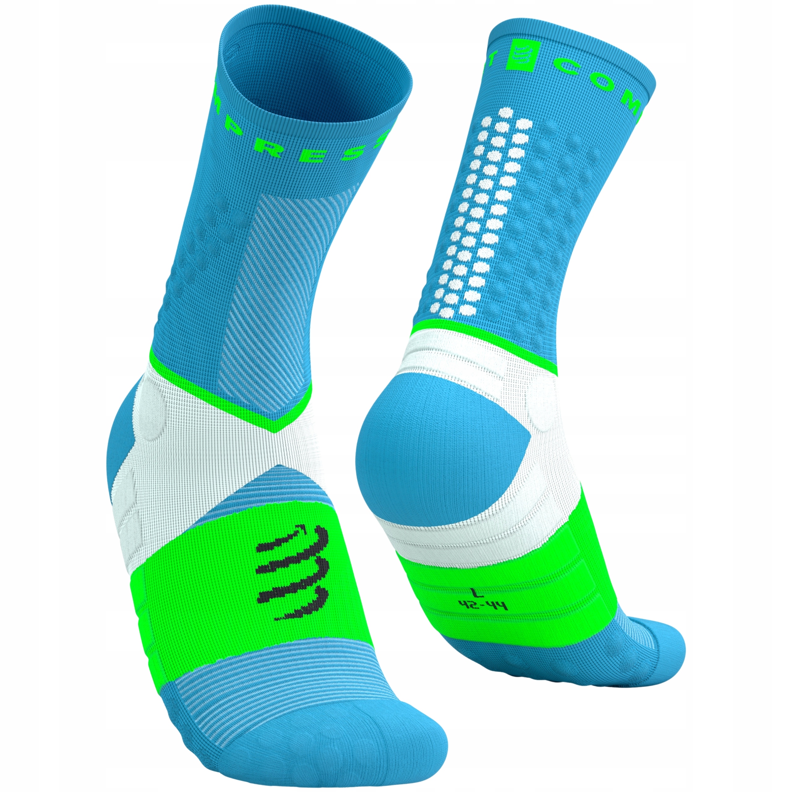 Skarpety Kompresyjne Biegowe T2 Compressport Ultra Trail High Socks V2.0