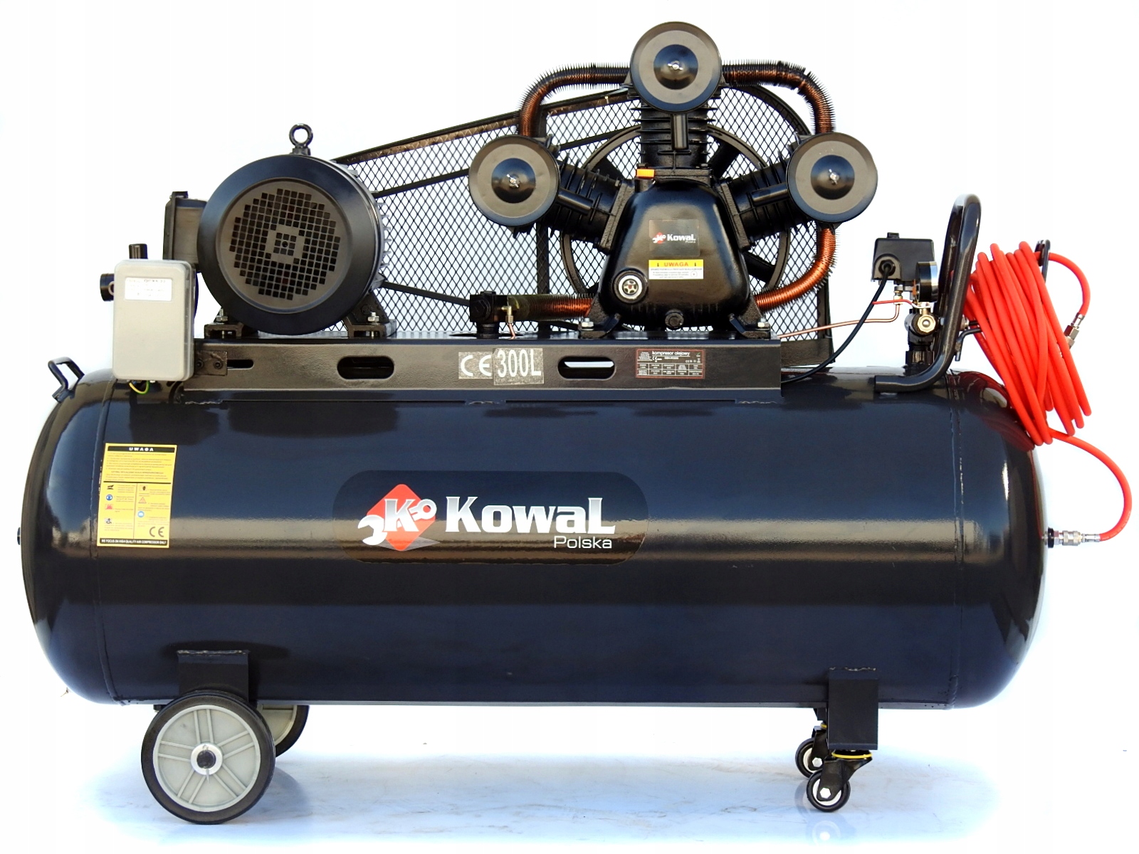 KOMPRESORIUS K14 300L 3F oro alyvos kompresorius Modelis KowaL k14