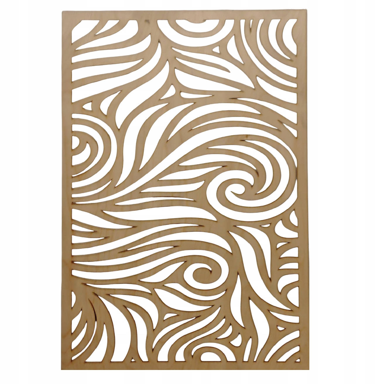 Dřevěný panel Kryt vyřezaný laserem 90 x 60 cm, vzor 311 gr. 5 mm