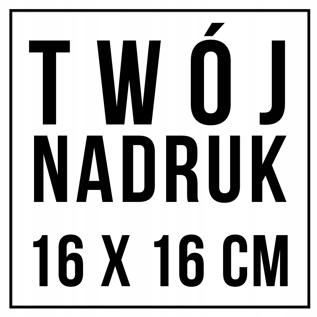 

nadruk flex na koszulkę torbę różne 16x16cm