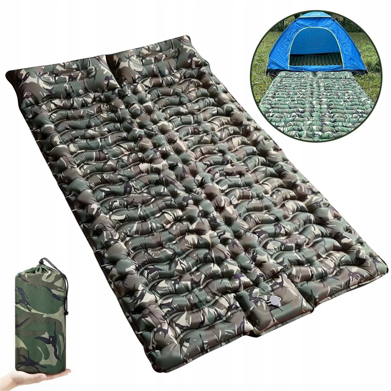 Matrace Poháněná Vzduchem S Ergonomickými Polštáři