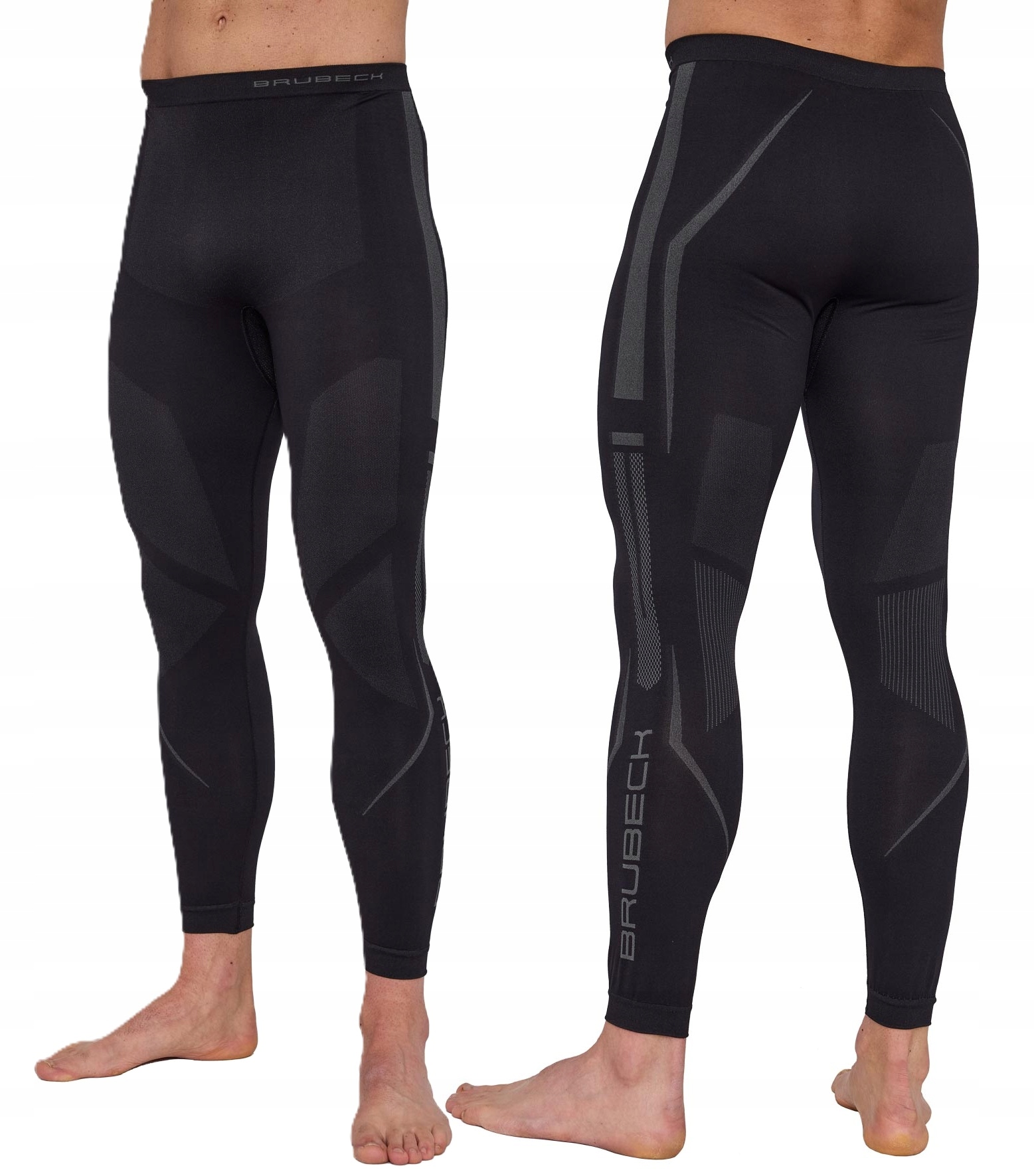 Męskie Spodnie Termoaktywne Brubeck Dry Turystyczne Oddychające Górskie -M