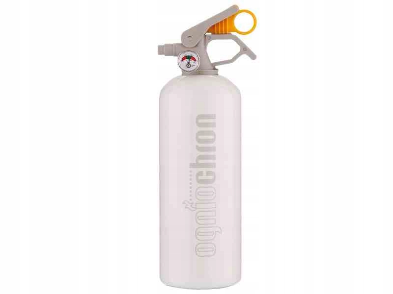 Urządzenie gaśnicze domowe Af 1kg Ogniochron gaśnica domowa biała rok 2025