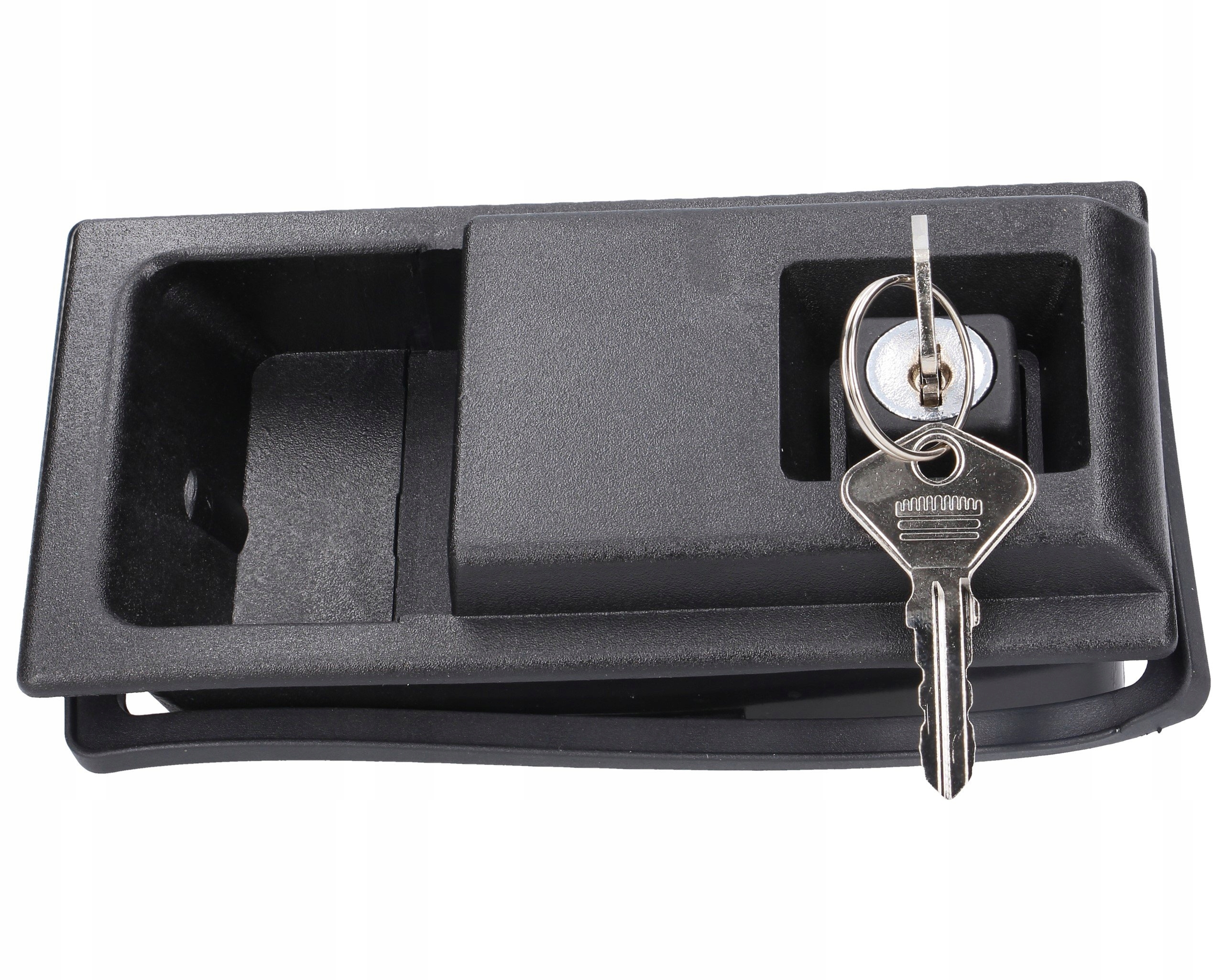 klika pravé dveře traktoru obdélníková s klíčem