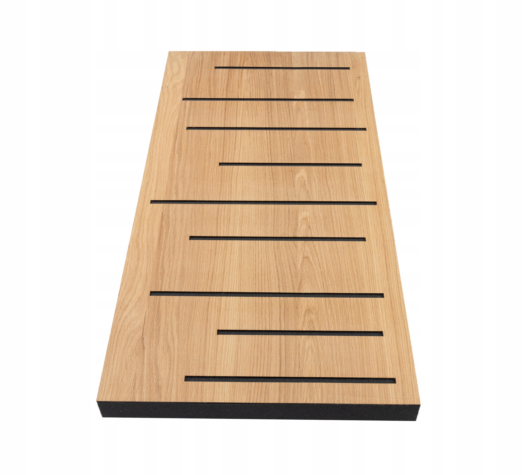 Dekorativní akustická absorpční obrazovka 50x100 cm 6 cm panel dřevo dub