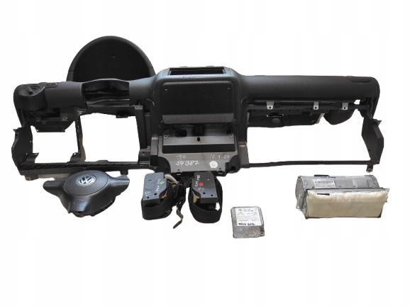 VW POLO 3 III 6N2 LIFT 99- DESKA KONSOLA PODUSZKI PASY