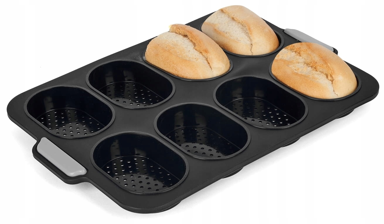 

Silikonowa Forma Do Pieczenia 8 Bułek Silico