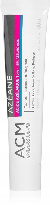 Krem Azeane, krem z 15% kwasu azelainowego i niacynamidem, 30 ml