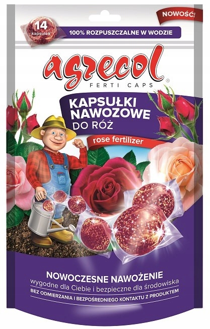 

Kapsułki nawozowe do róż Agrecol