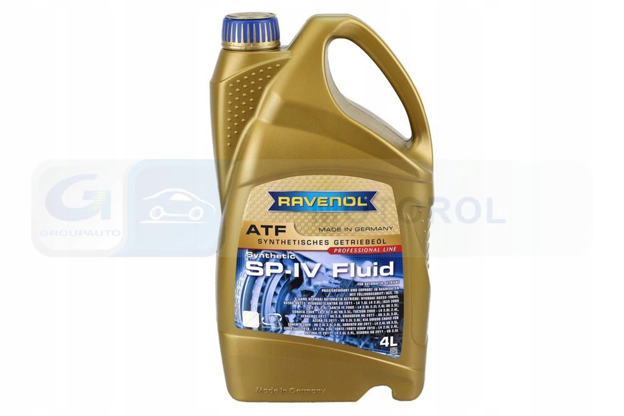 Olej ravenol atf sp iv 4l 6+ hyundai Ravenol 1211107-004-01-999