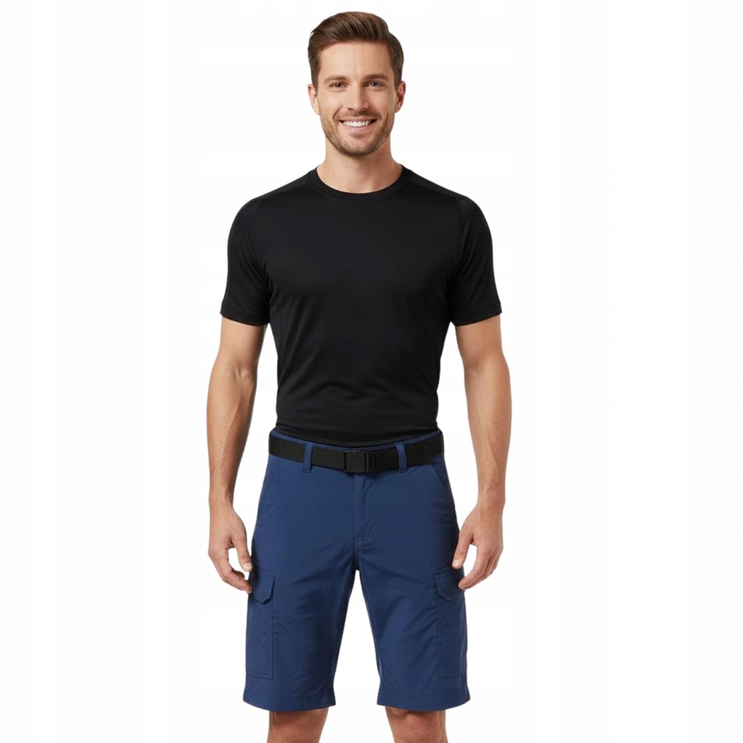 Pánské tmavě modré sportovní trekingové Kraťasy Schoffel Silvaplana, vel. 32