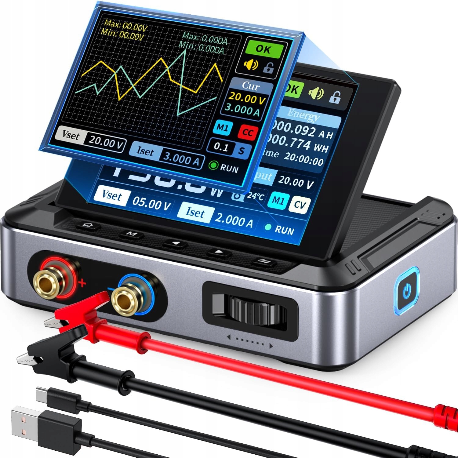 Fnirsi DPS150 Programovateľný mini laboratórny napájací zdroj DC 30V 5A 150W