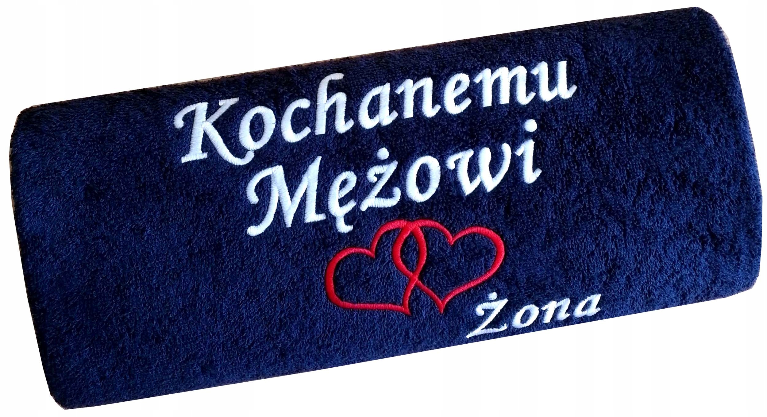 Dárek ke Dni Mužů pro manžela, přítele, partnera, Ručník s výšivkou